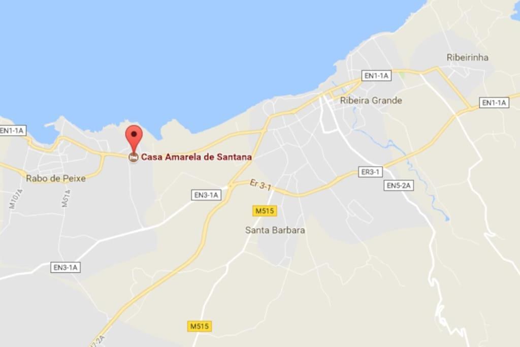 Casa Amarela De Santana Villa Ribeira Grande Exterior photo